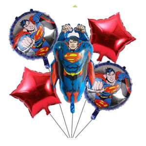 بادکنک فویلی پنج تکه سوپرمن